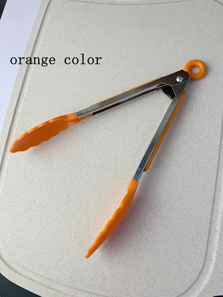 Anti Slip Stainless Steel Tongs