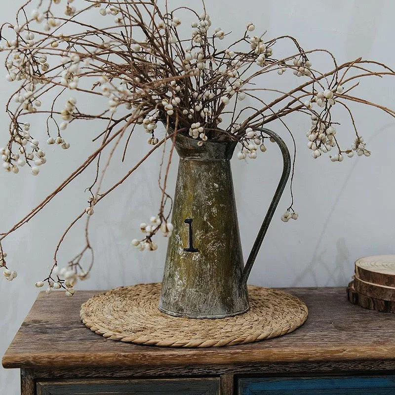 Handwoven Rattan Placemats – Round Heat Insulation Table Mats