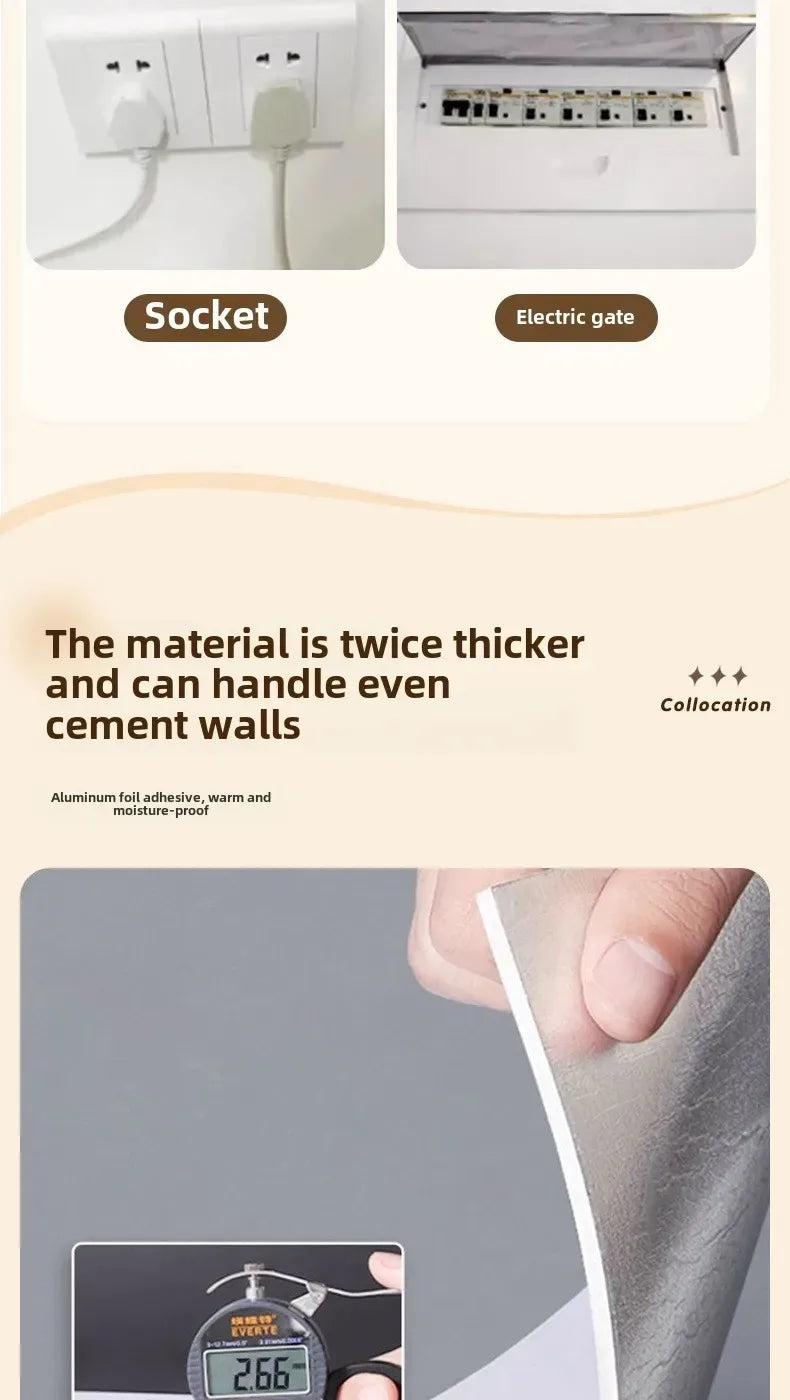 PVC Marble Wall & Floor Stickers – Self-Adhesive Waterproof Tiles