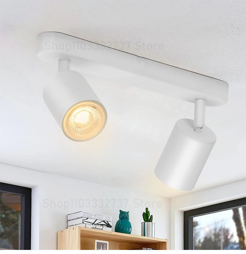 Modern Adjustable GU10 LED Ceiling Light Fixture