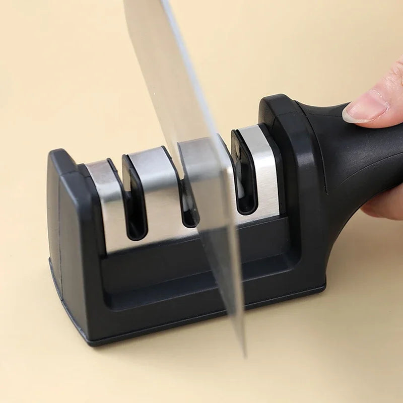 Level 3 Knife Sharpener with Non-Slip Base