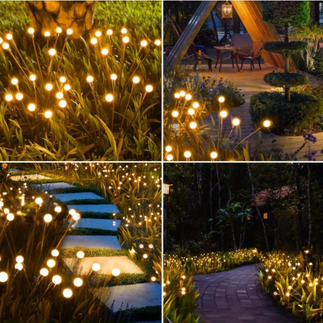 Solar Firework LED Garden Lights for Outdoor Decoration