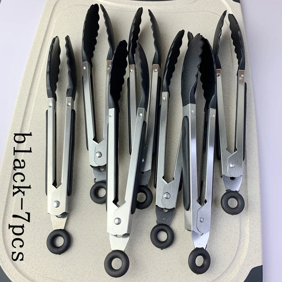Anti Slip Stainless Steel Tongs
