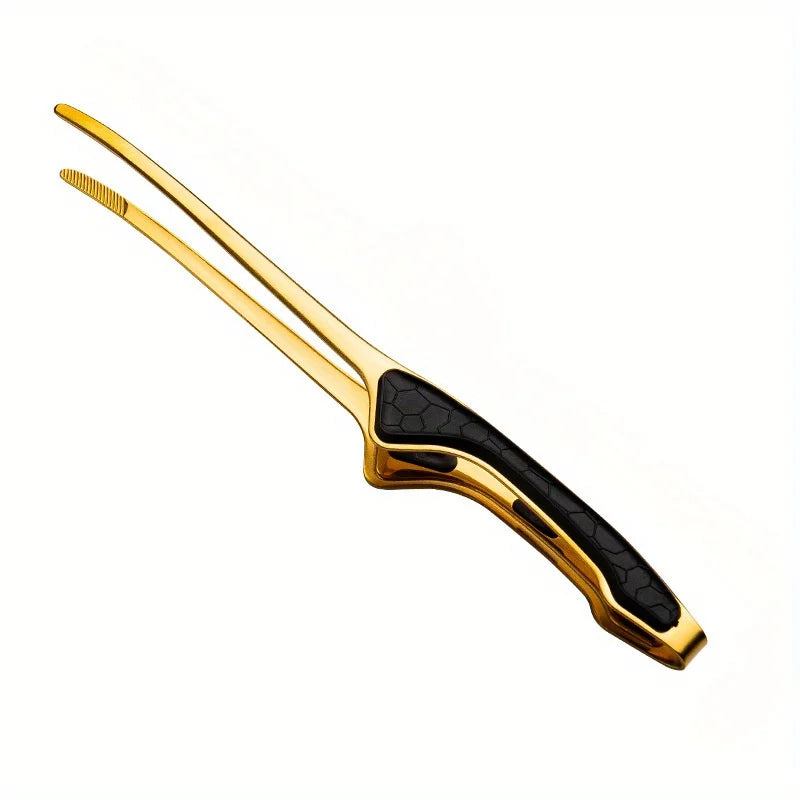 Stainless Steel Kitchen Tongs with Non-Slip Grip