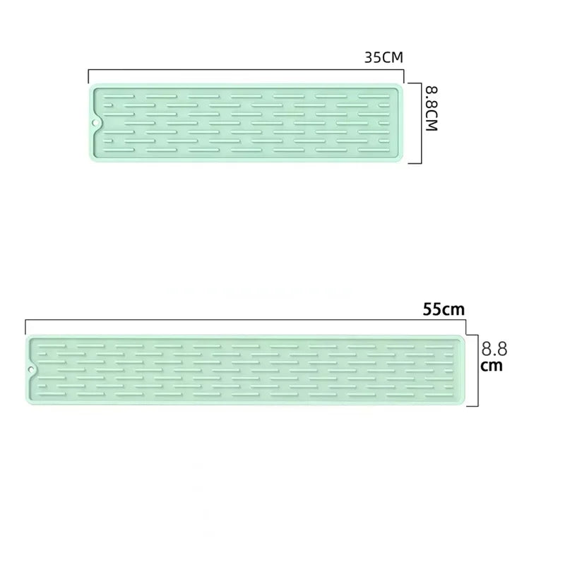 Silicone Faucet Drip Mat – Waterproof Non-Slip Sink & Faucet Pad