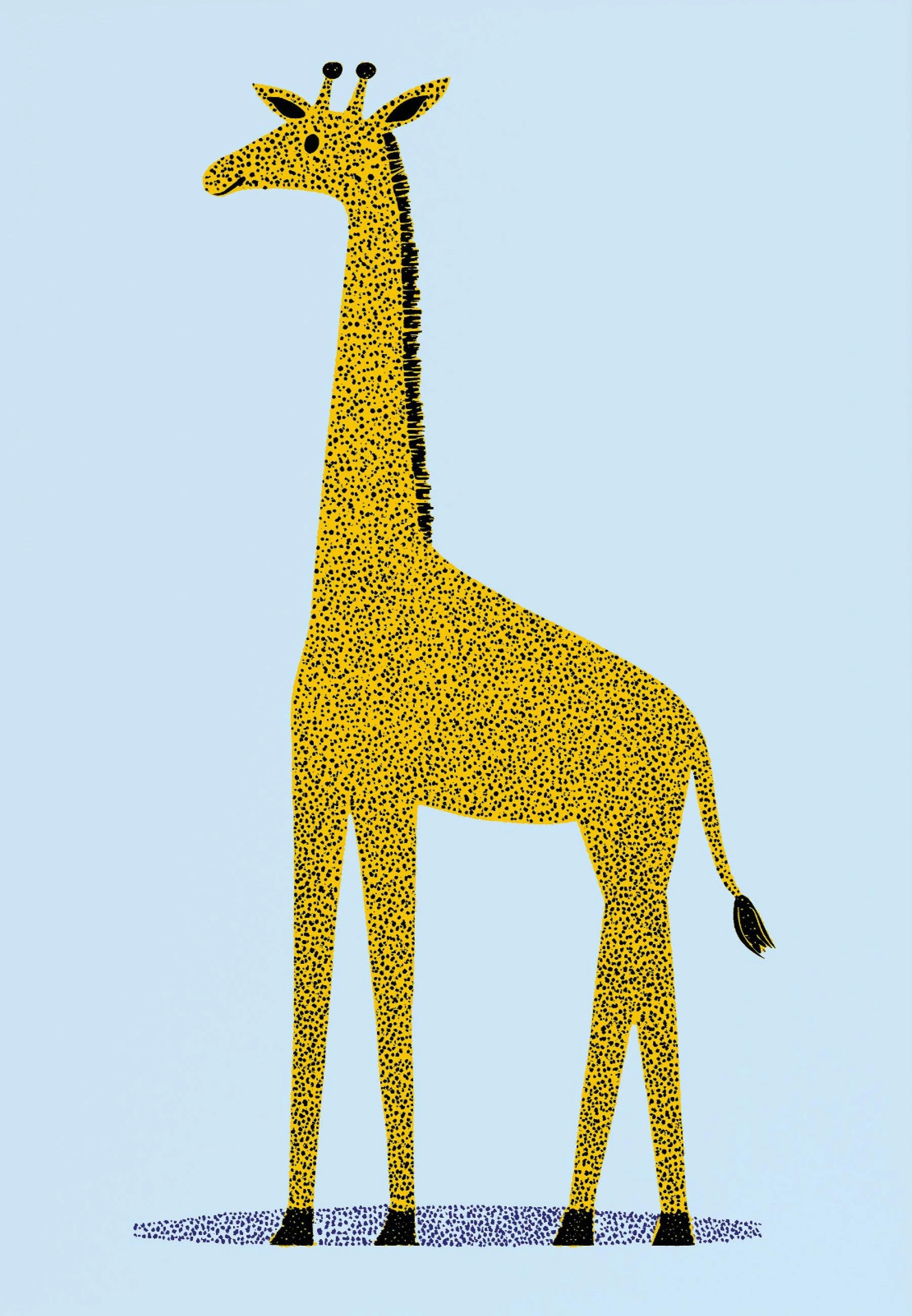 Jungle Animal Canvas Wall Art – Giraffe, Tiger & Elephant Nursery Decor