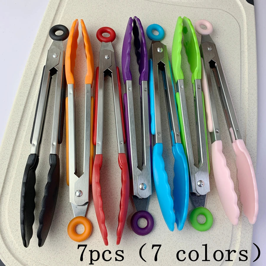 Anti Slip Stainless Steel Tongs