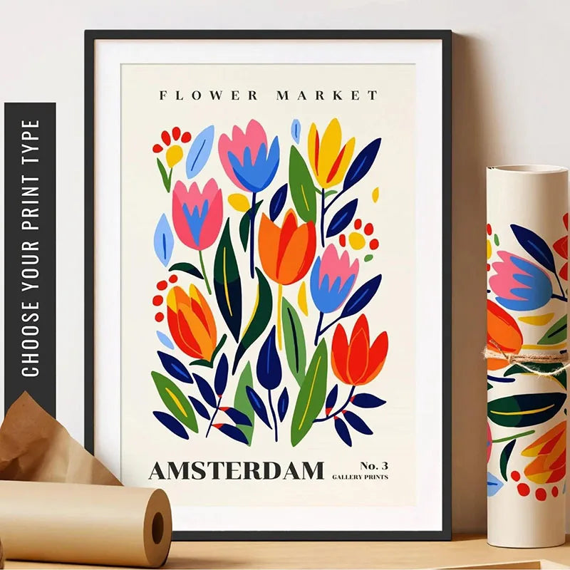 Green Botanical Leaves Canvas – Nature Wall Art Home Decor