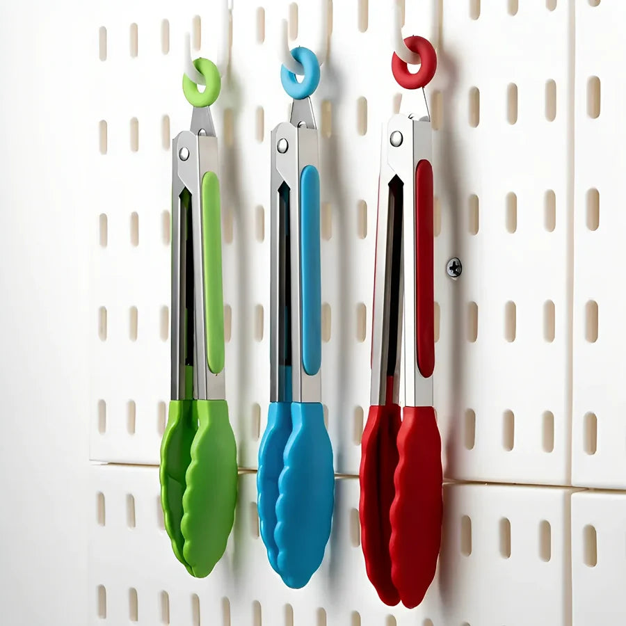 Anti Slip Stainless Steel Tongs