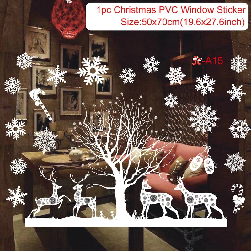 Christmas Window Stickers – Merry Christmas Wall & Home Décor