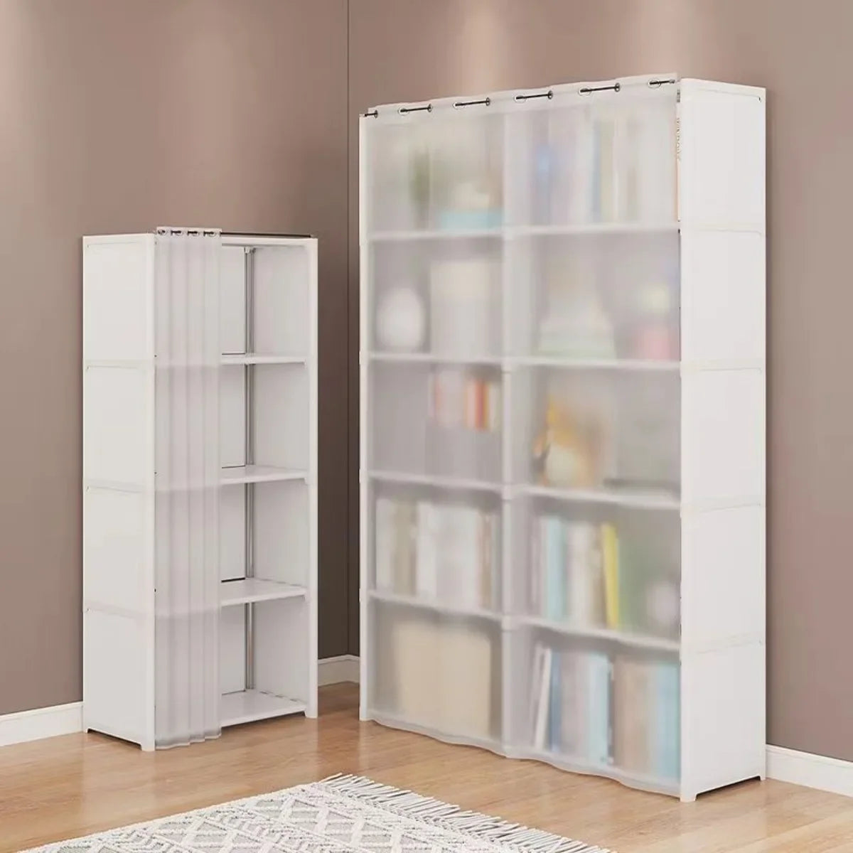 6/5-Layer Dustproof Wardrobe – High Capacity Storage Cabinet