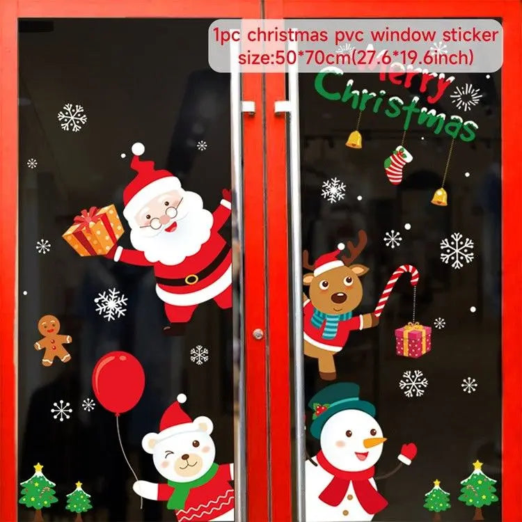 Christmas Window Stickers – Merry Christmas Wall & Home Décor
