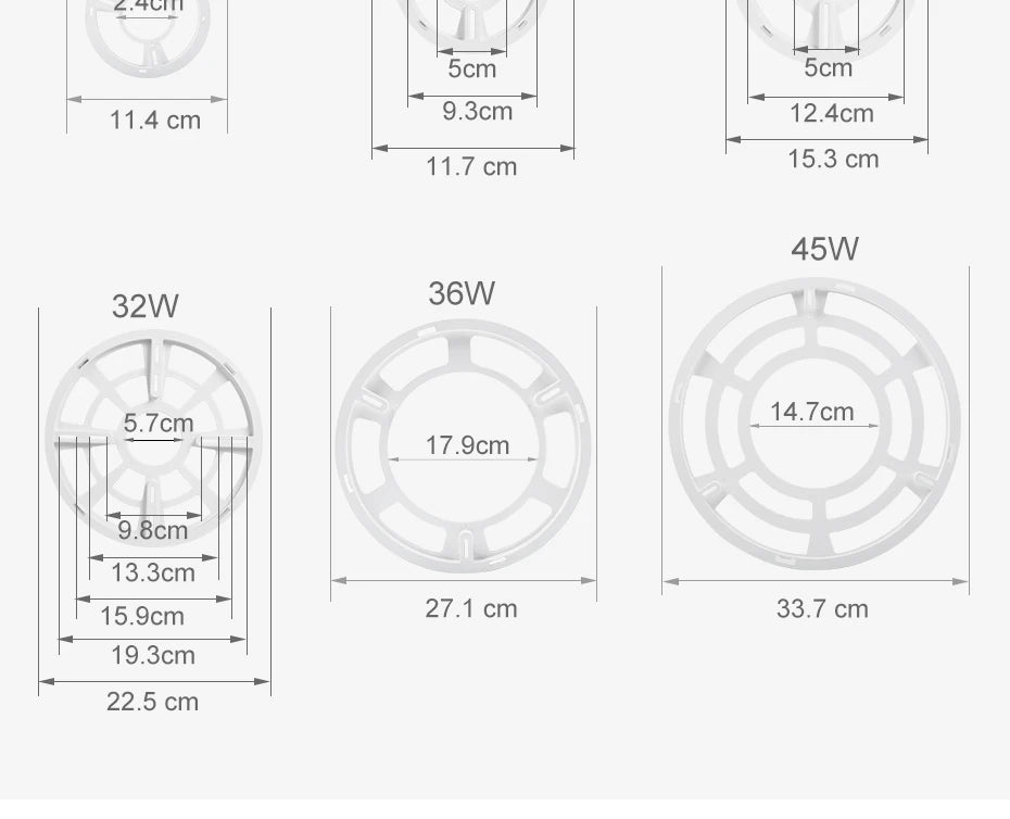 LVL Wood Grain LED Ceiling Light with 3-in-1 Color Modes