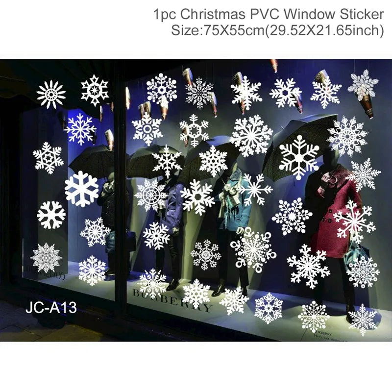 Christmas Window Stickers – Merry Christmas Wall & Home Décor