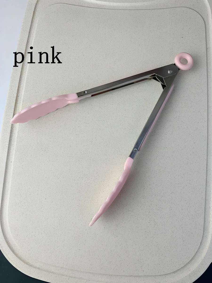 Anti Slip Stainless Steel Tongs