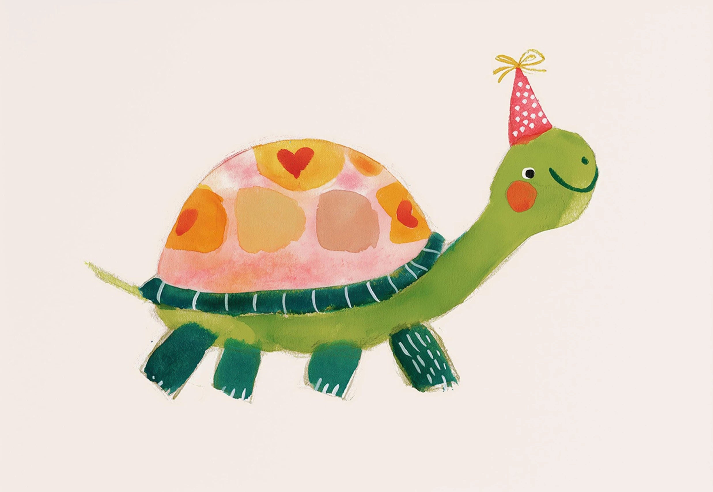 Jungle Animal Canvas Wall Art – Giraffe, Tiger & Elephant Nursery Decor