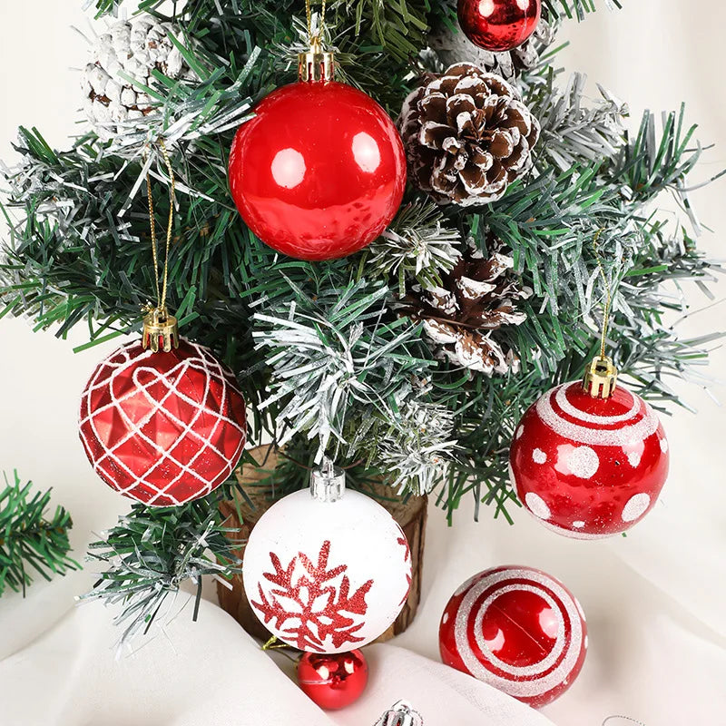 36PCS Christmas Ball Ornaments – Holiday Tree & Home Decor