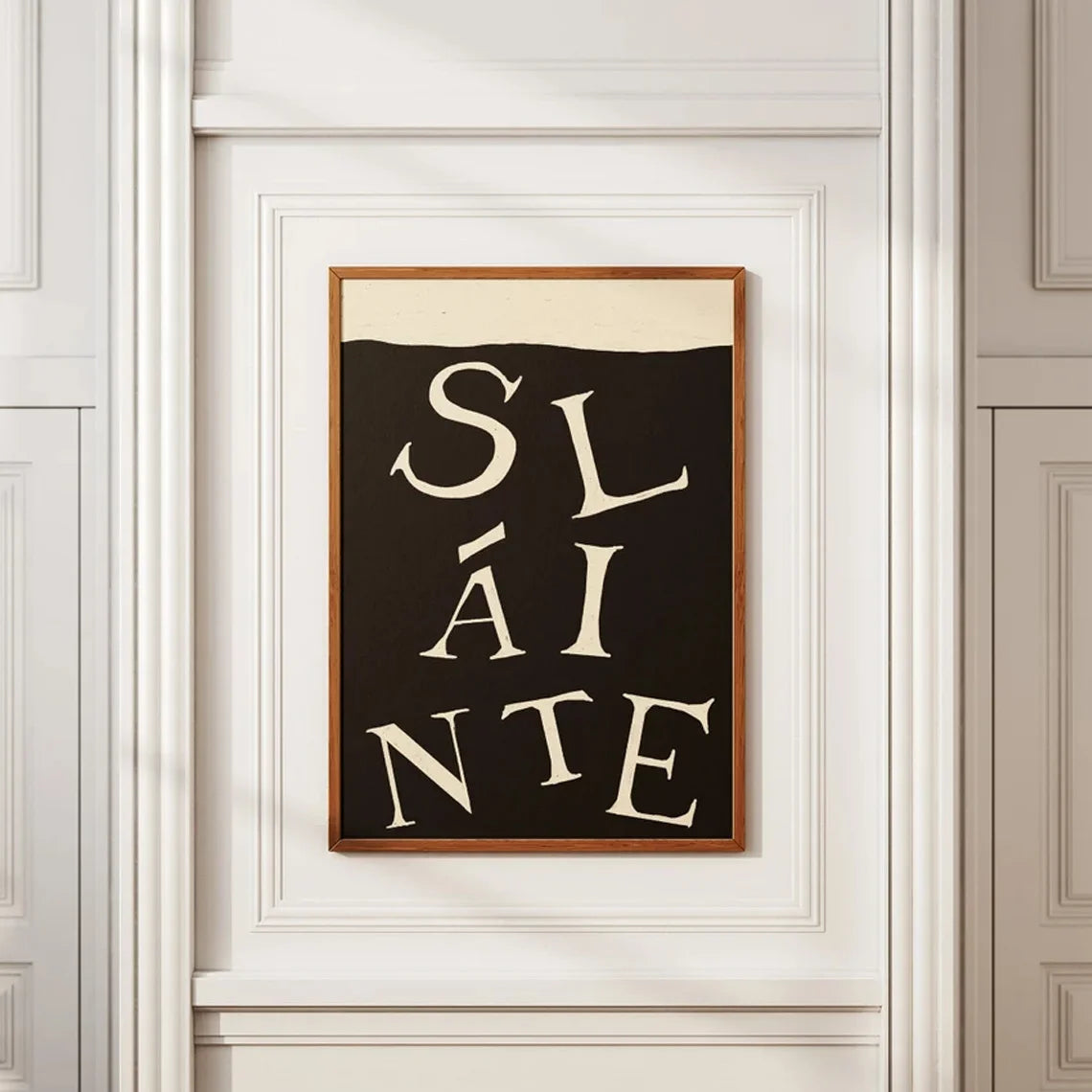 Modern Text Print Canvas Poster Wall Decoration