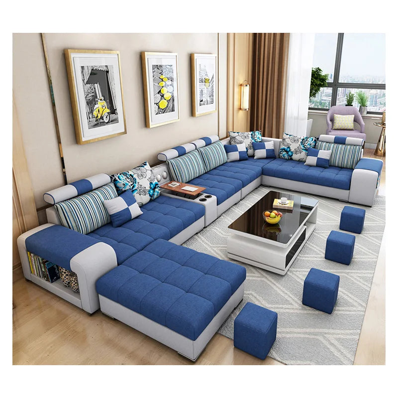 Top Picks for Modern U-Shape Sectional Sofas With USB & Storage