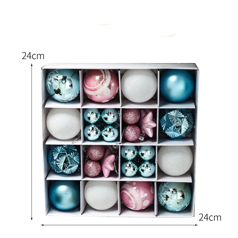 36PCS Christmas Ball Ornaments – Holiday Tree & Home Decor