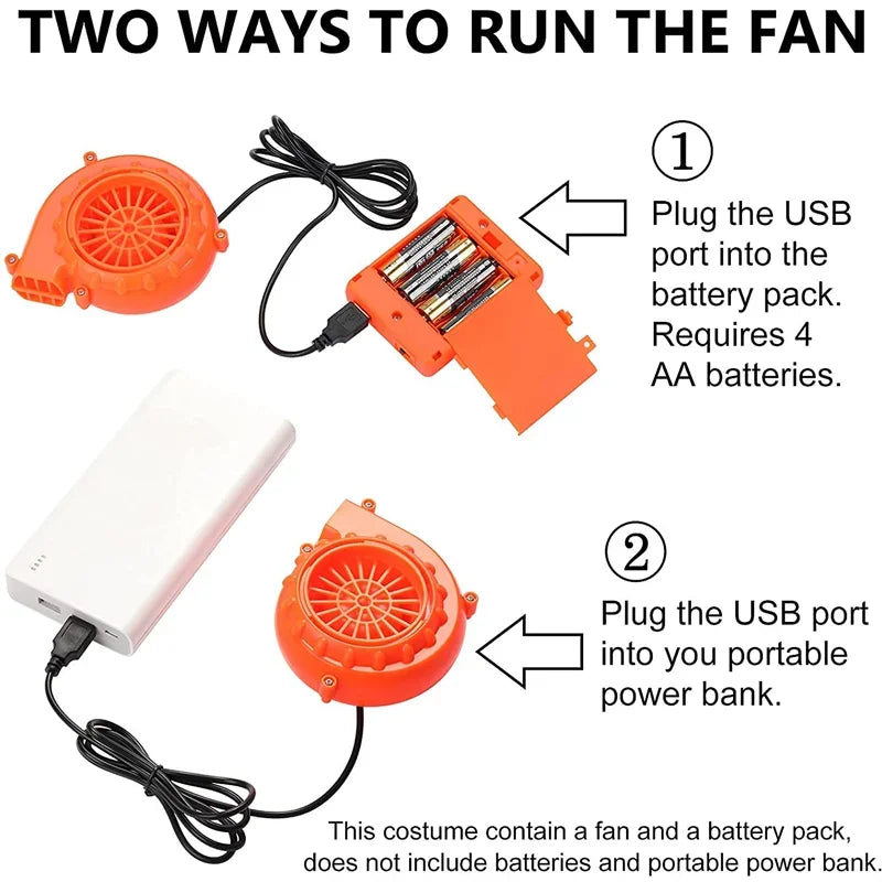 Inflatable T-Rex Dinosaur Costume for Kids and Adults