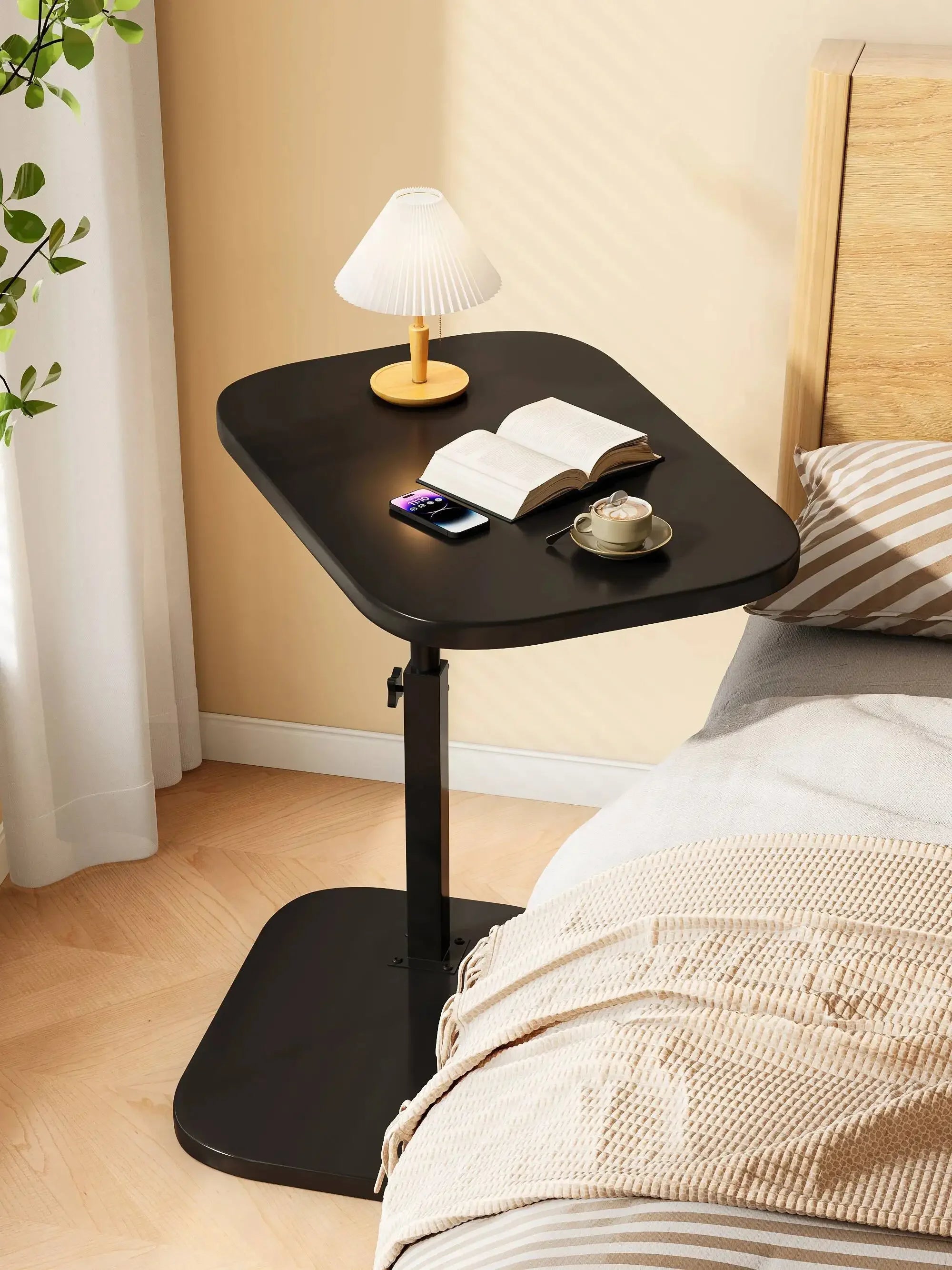 Portable Folding Side Table – Adjustable Laptop & Coffee Desk