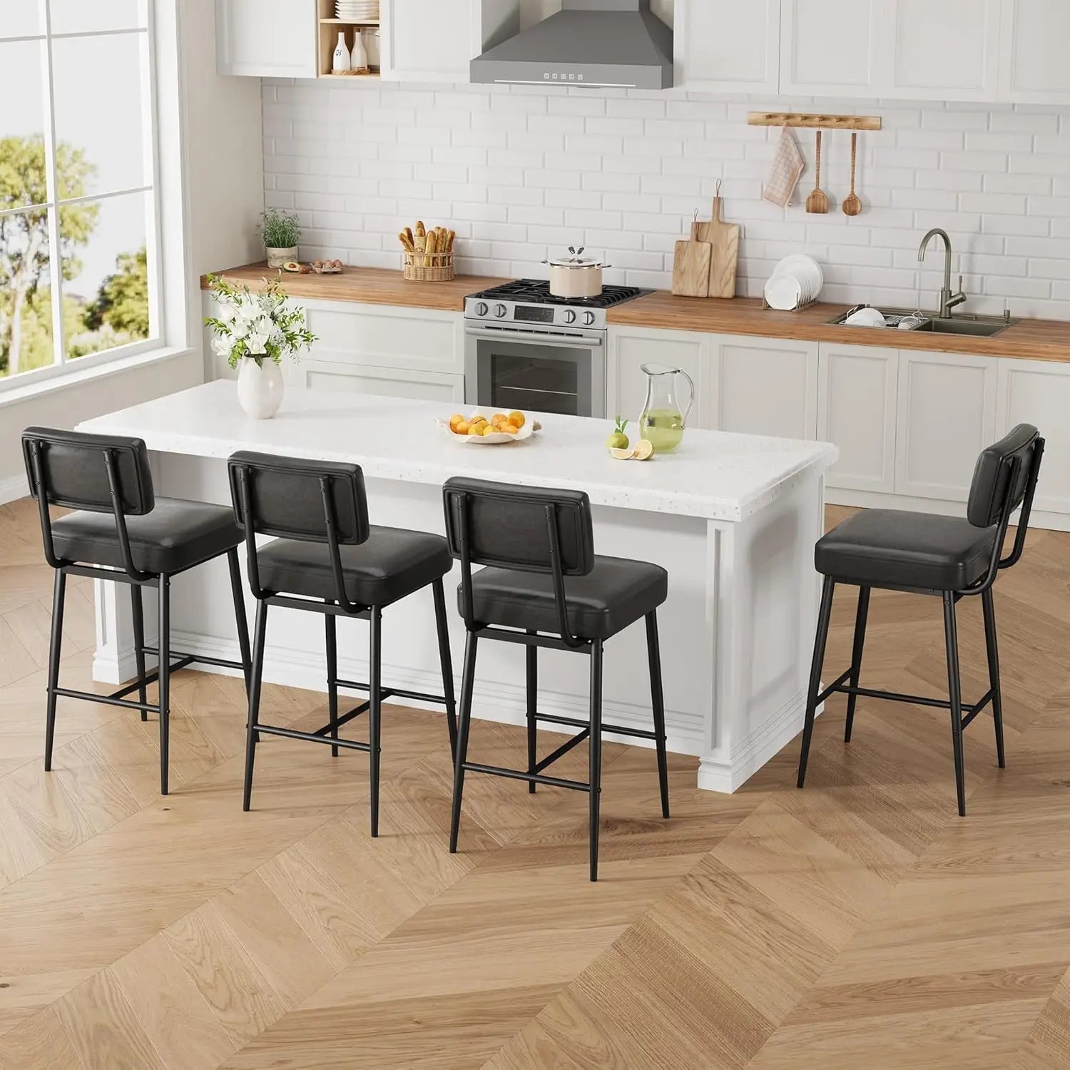 Overall Outdoor Wicker Bar Stool Sets