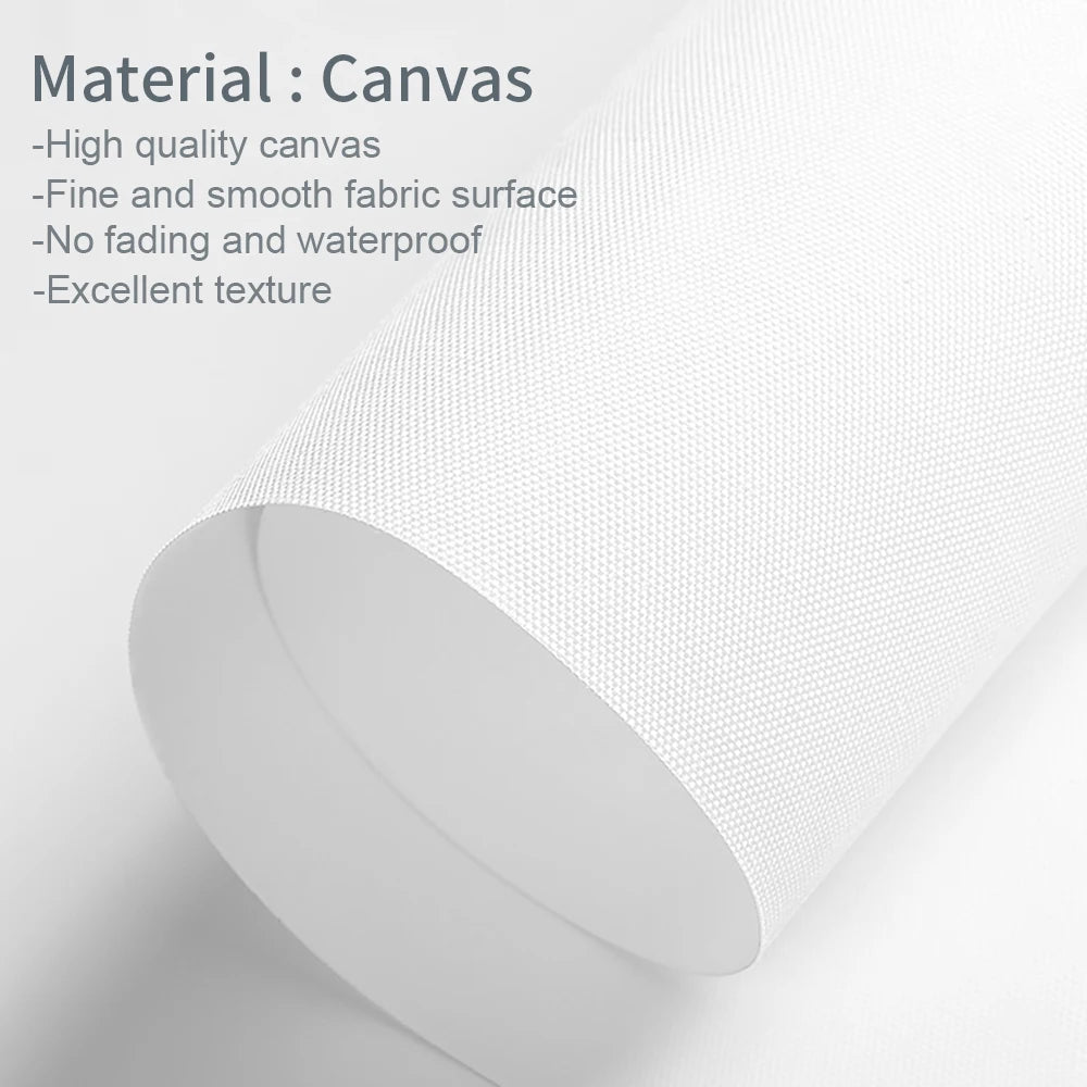 Nordic Beige Peony Canvas – Modern Floral Wall Art