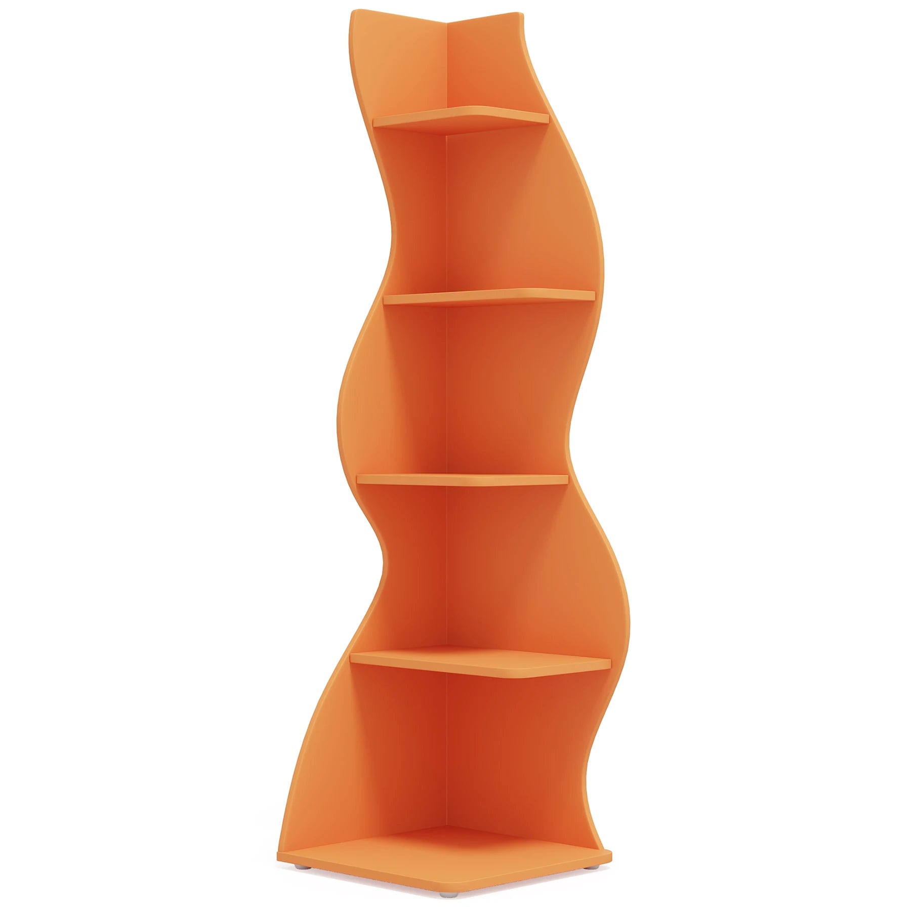 Tribesigns 5-Tier Modern Corner Bookshelf