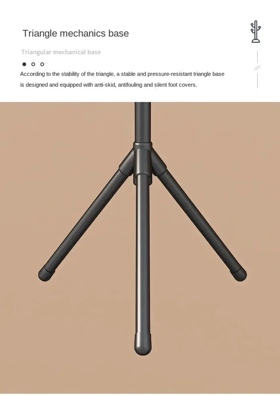 Tree Branch Floor Standing Coat and Hat Rack