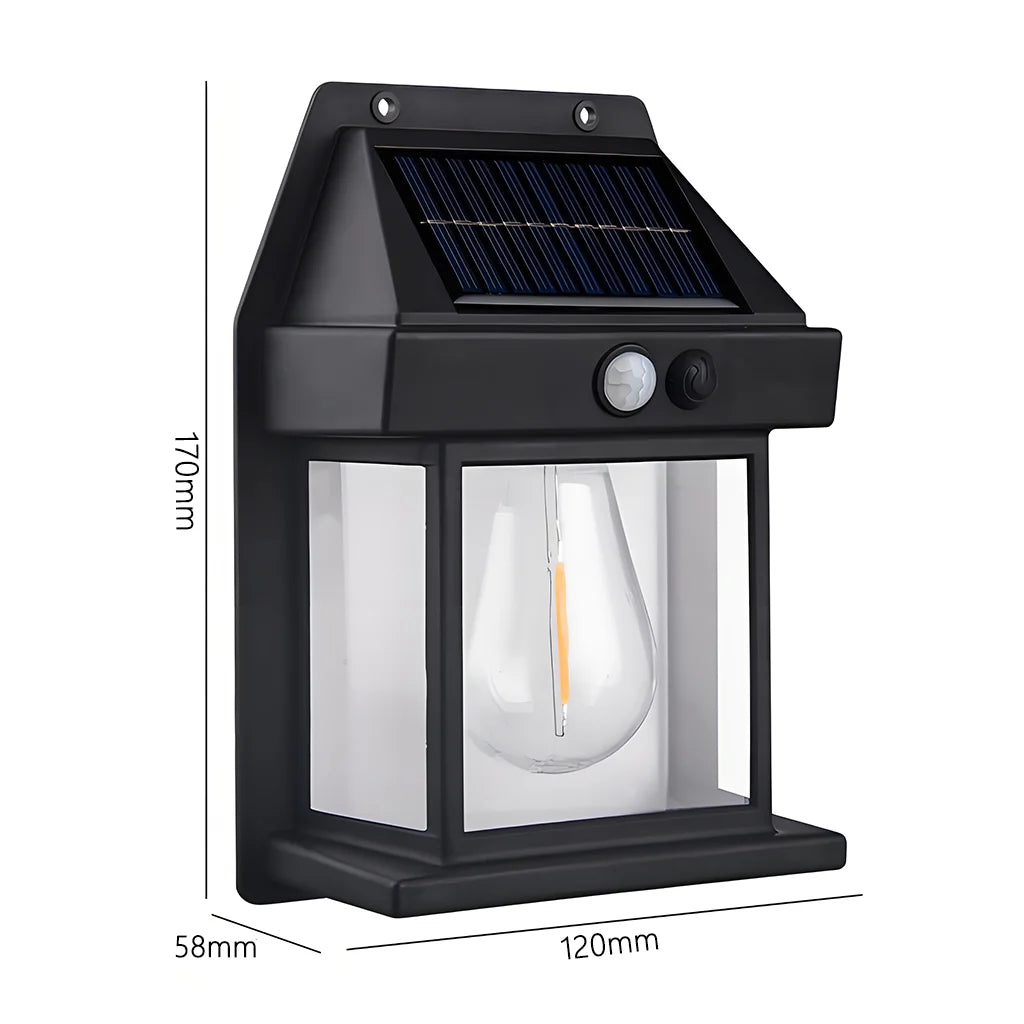 Powerful Solar LED Wall Light – Waterproof Outdoor Sensor Lamp