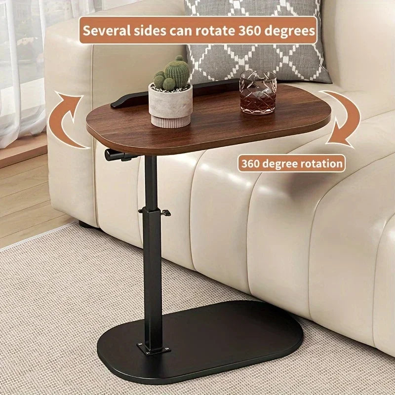 Portable Folding Side Table – Adjustable Laptop & Coffee Desk