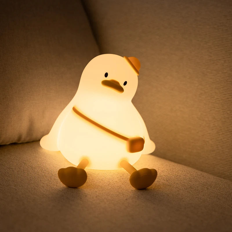 Animal Silicone Night Light with Touch Sensor and Timer
