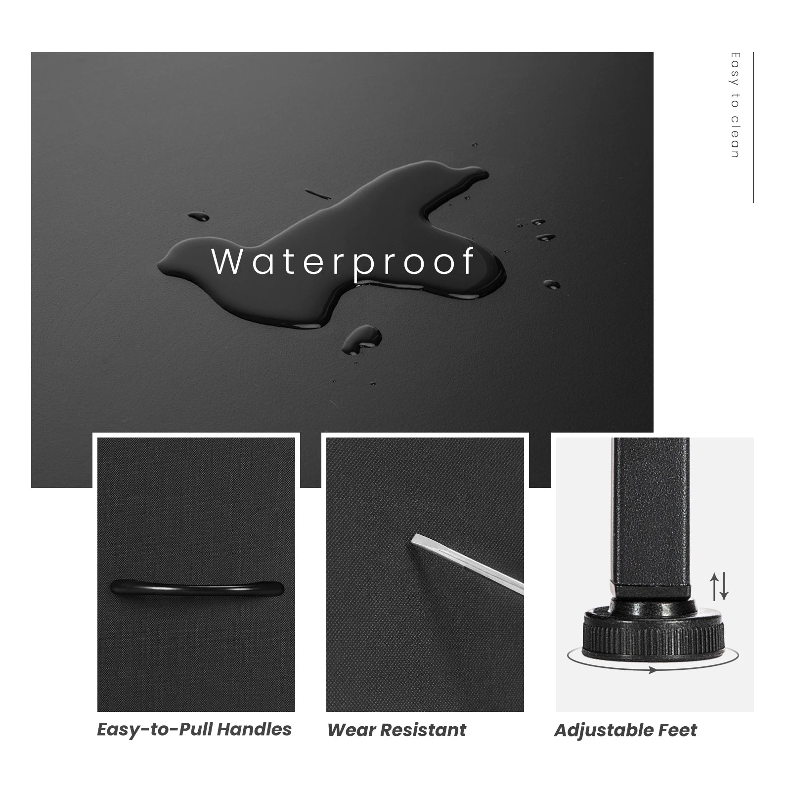 JHK Shoe Cabinet with 5 Fabric Drawers – Multilayer Storage & TV Stand