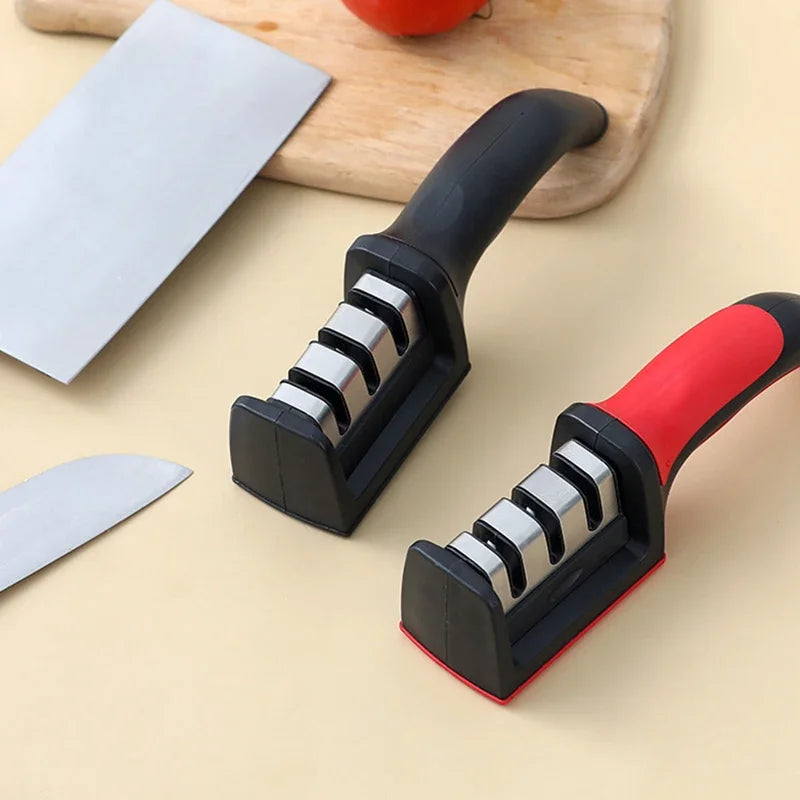 Level 3 Knife Sharpener with Non-Slip Base