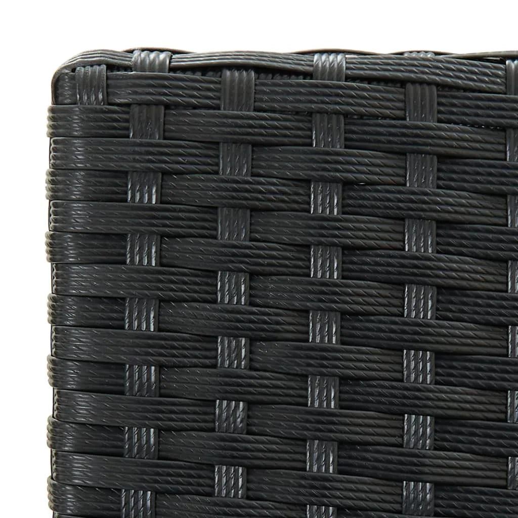 Outdoor Poly Rattan Bar Stool Sets (4-Pack)