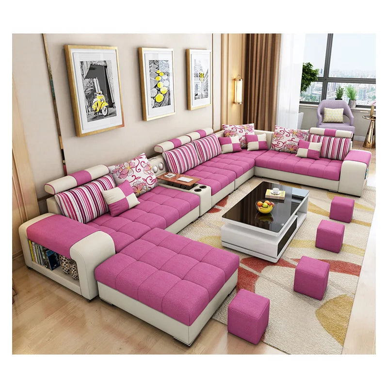Top Picks for Modern U-Shape Sectional Sofas With USB & Storage