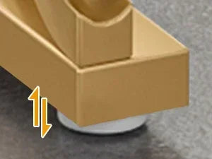 63" Modern Rectangular Dining Table – Seats 4-6 People