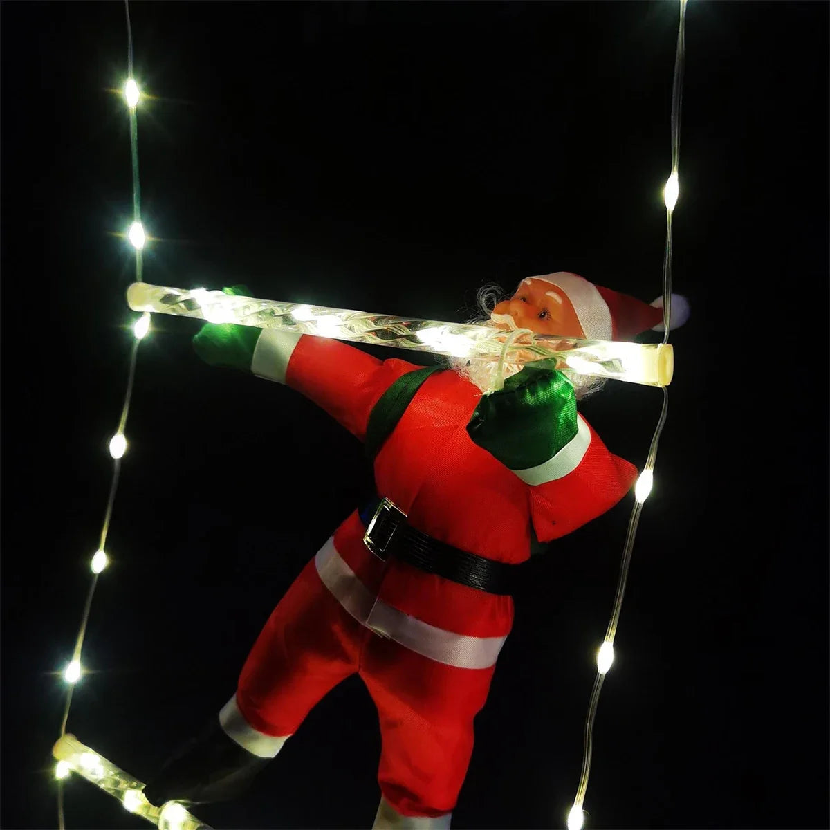 3M Santa Claus Climbing Ladder – Outdoor Christmas Decoration