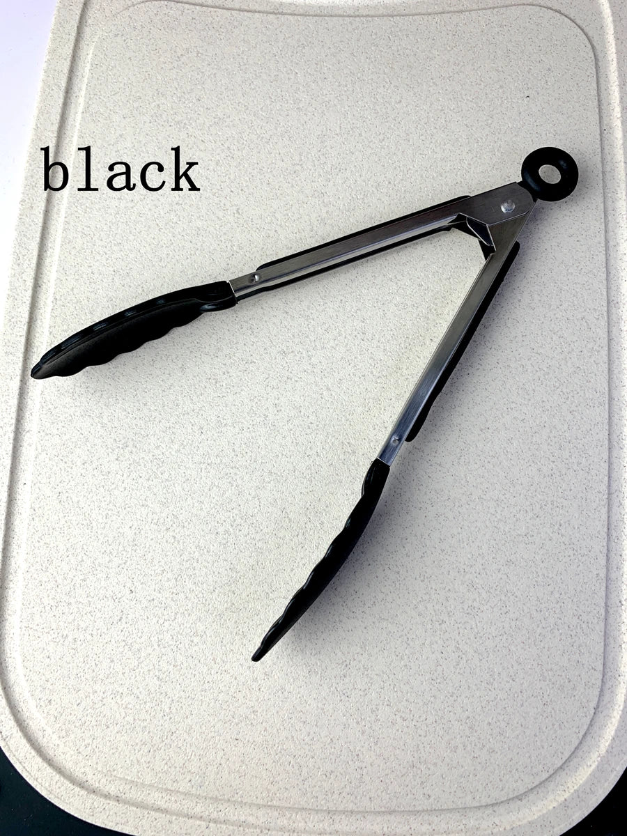 Anti Slip Stainless Steel Tongs