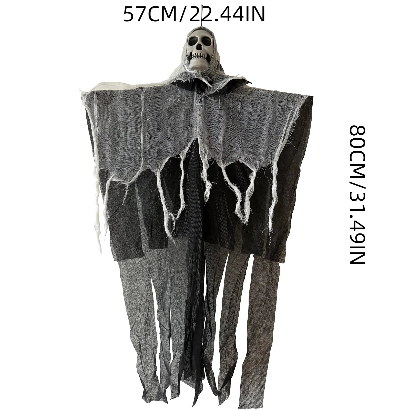 LED Skeleton & Ghost String Lights – Halloween Indoor & Outdoor Decor