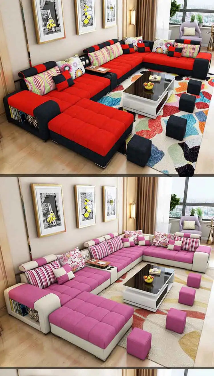Top Picks for Modern U-Shape Sectional Sofas With USB & Storage
