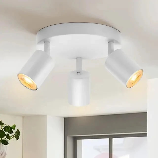 Modern Adjustable GU10 LED Ceiling Light Fixture