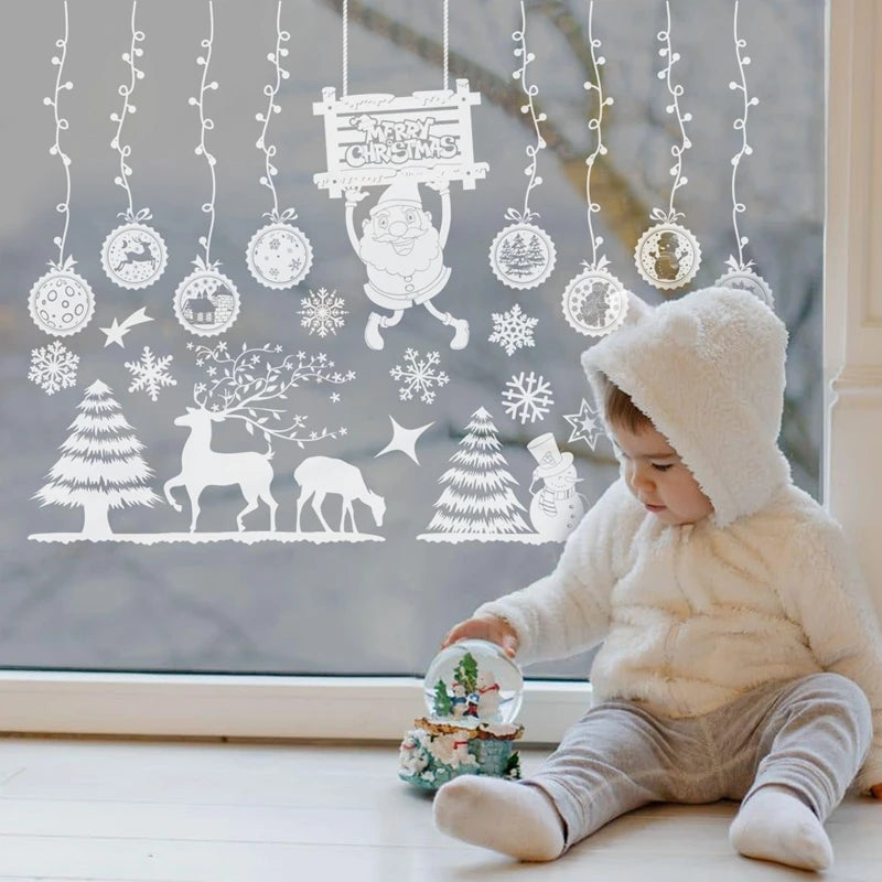 Christmas Window Stickers – Merry Christmas Wall & Home Décor
