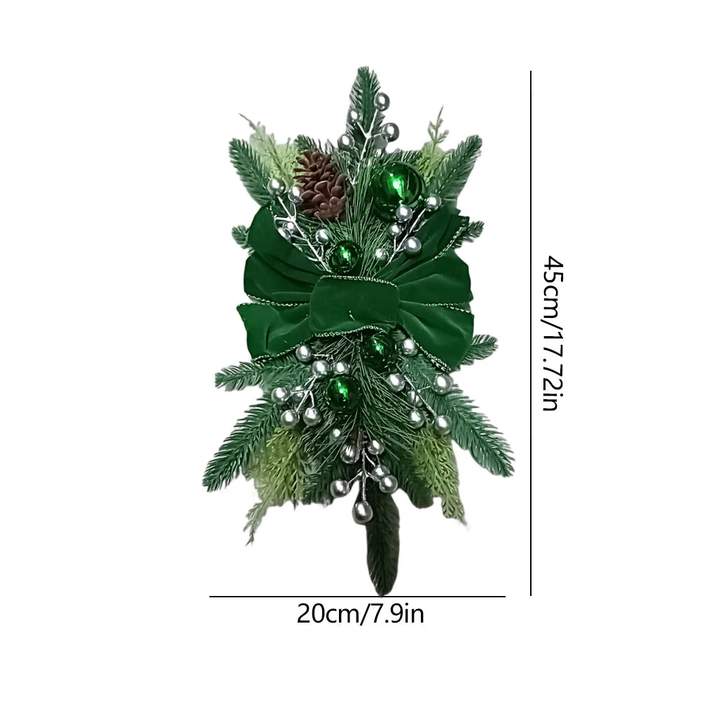 Christmas Wreath Pendant – Decorative Garland for Home & Party