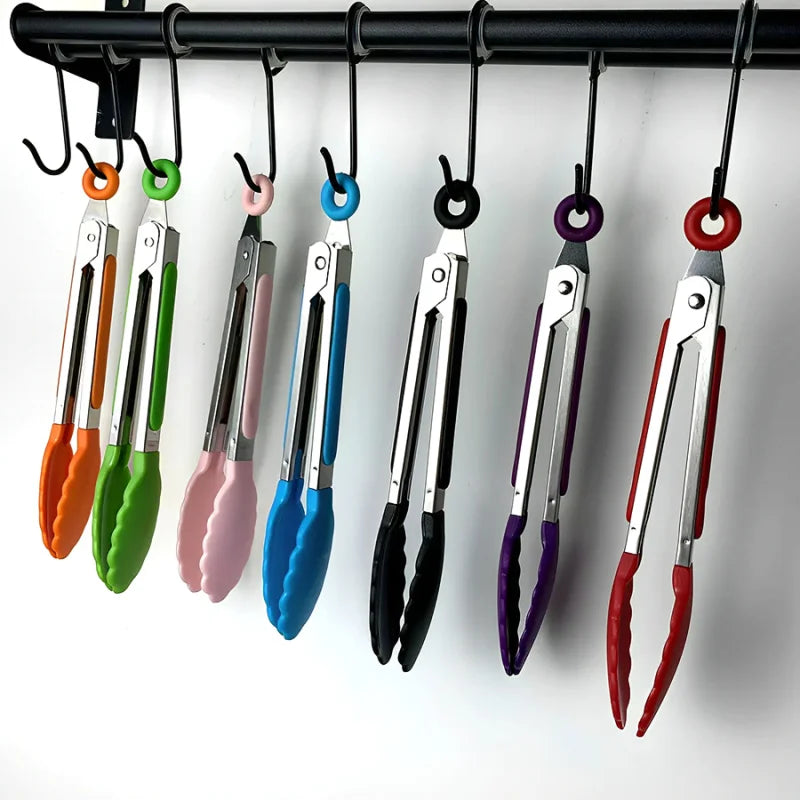 Anti Slip Stainless Steel Tongs