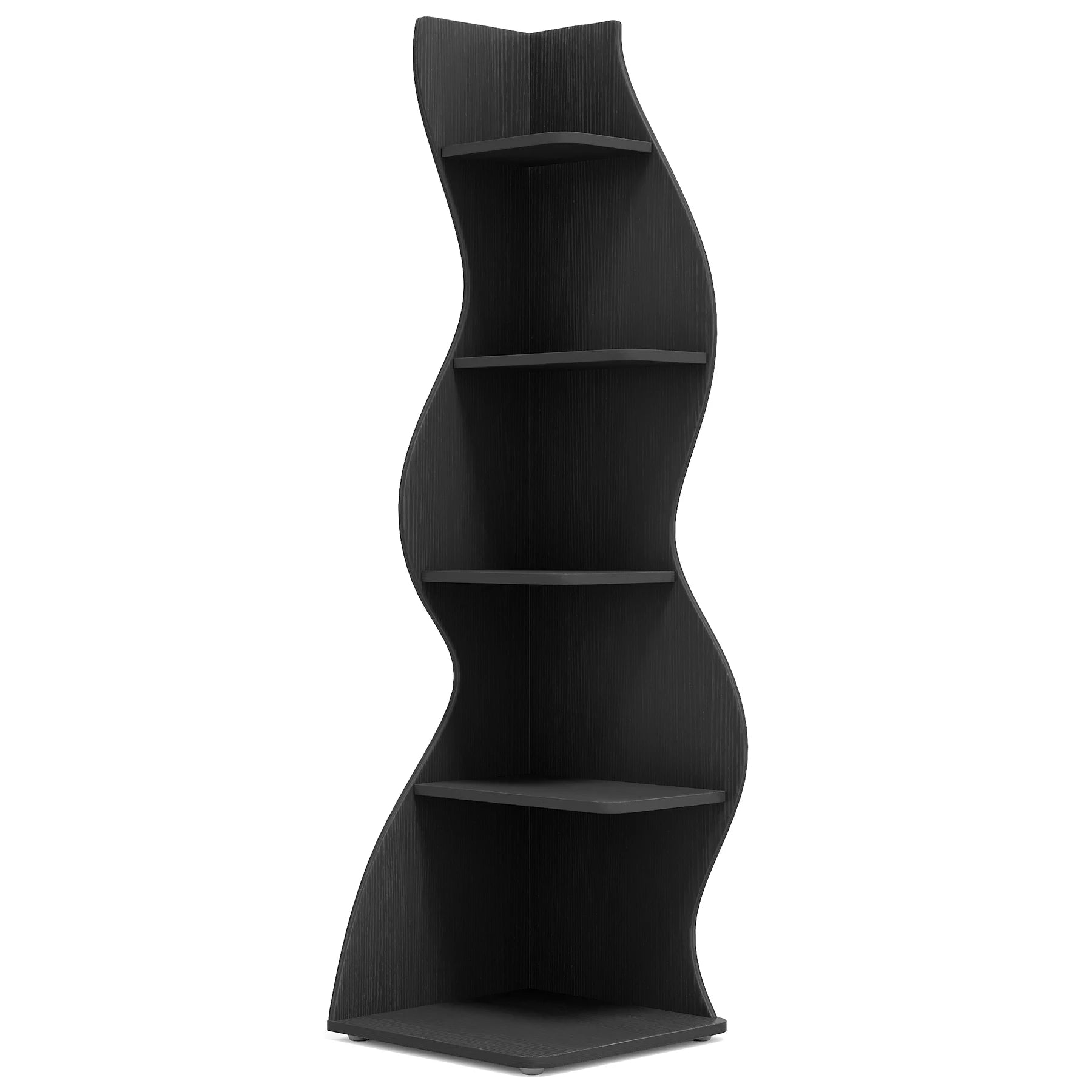 Tribesigns 5-Tier Modern Corner Bookshelf