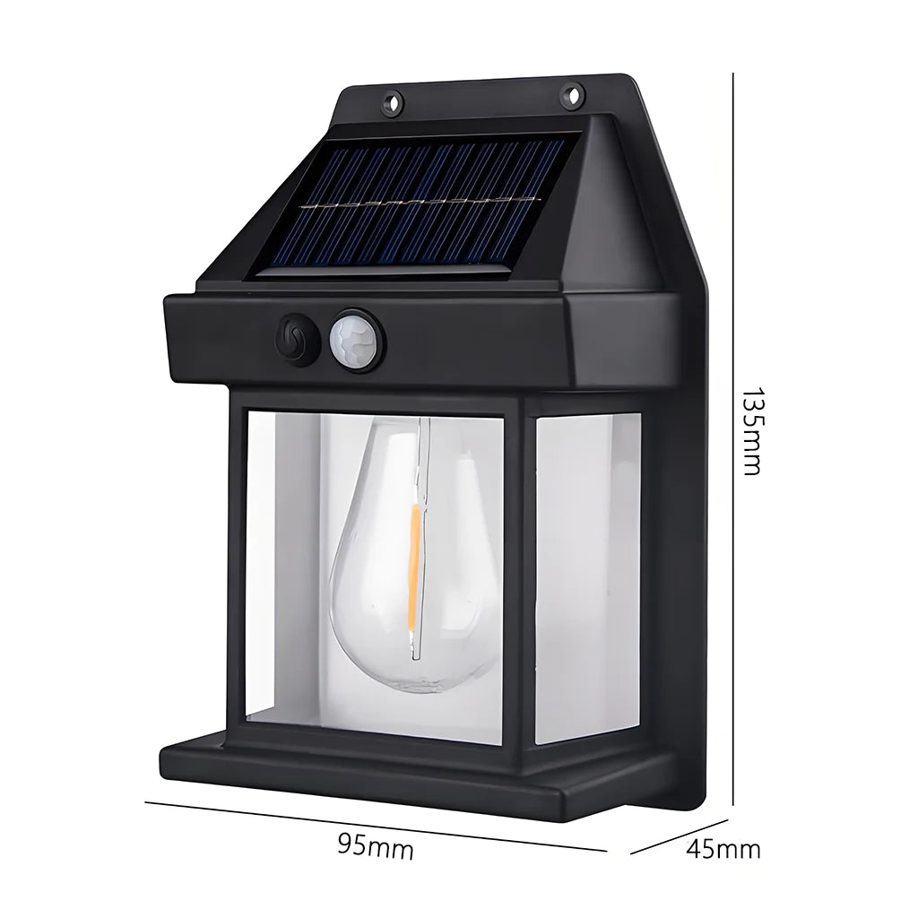 Powerful Solar LED Wall Light – Waterproof Outdoor Sensor Lamp