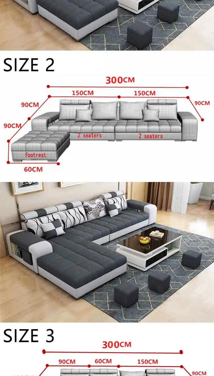 Top Picks for Modern U-Shape Sectional Sofas With USB & Storage