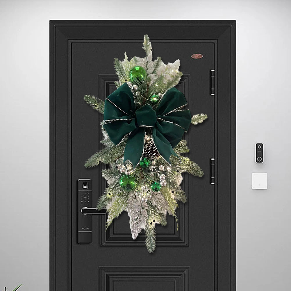Christmas Wreath Pendant – Decorative Garland for Home & Party